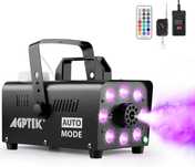 Mocna Maszyna Wytwornica Dymu Dymiarka Mocna 500w Rgb WESELE IMPREZA