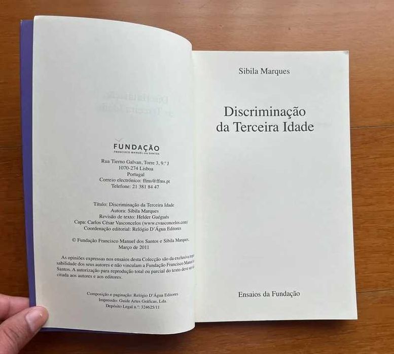 "Discriminação da Terceira Idade" de Sibila Marques