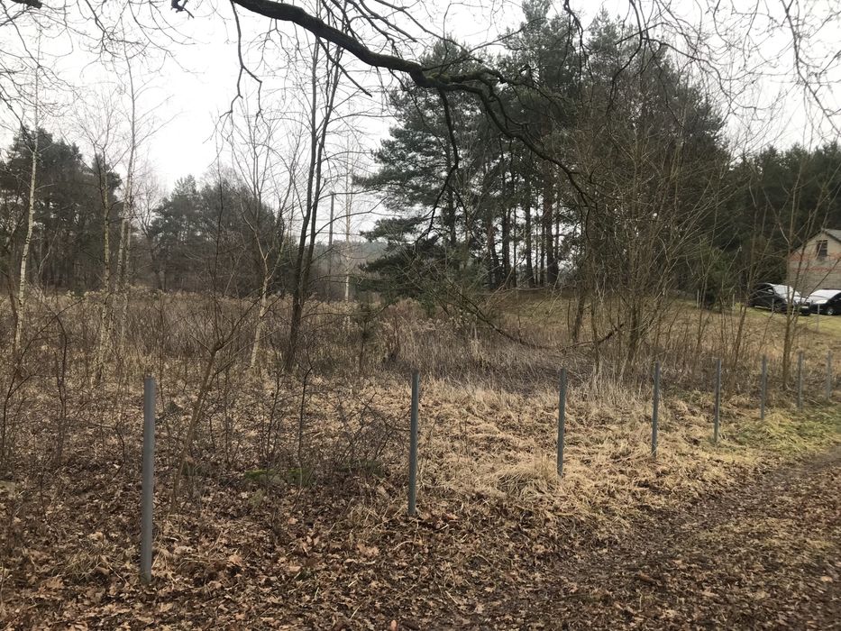Działka 3180m2 przy lesie.