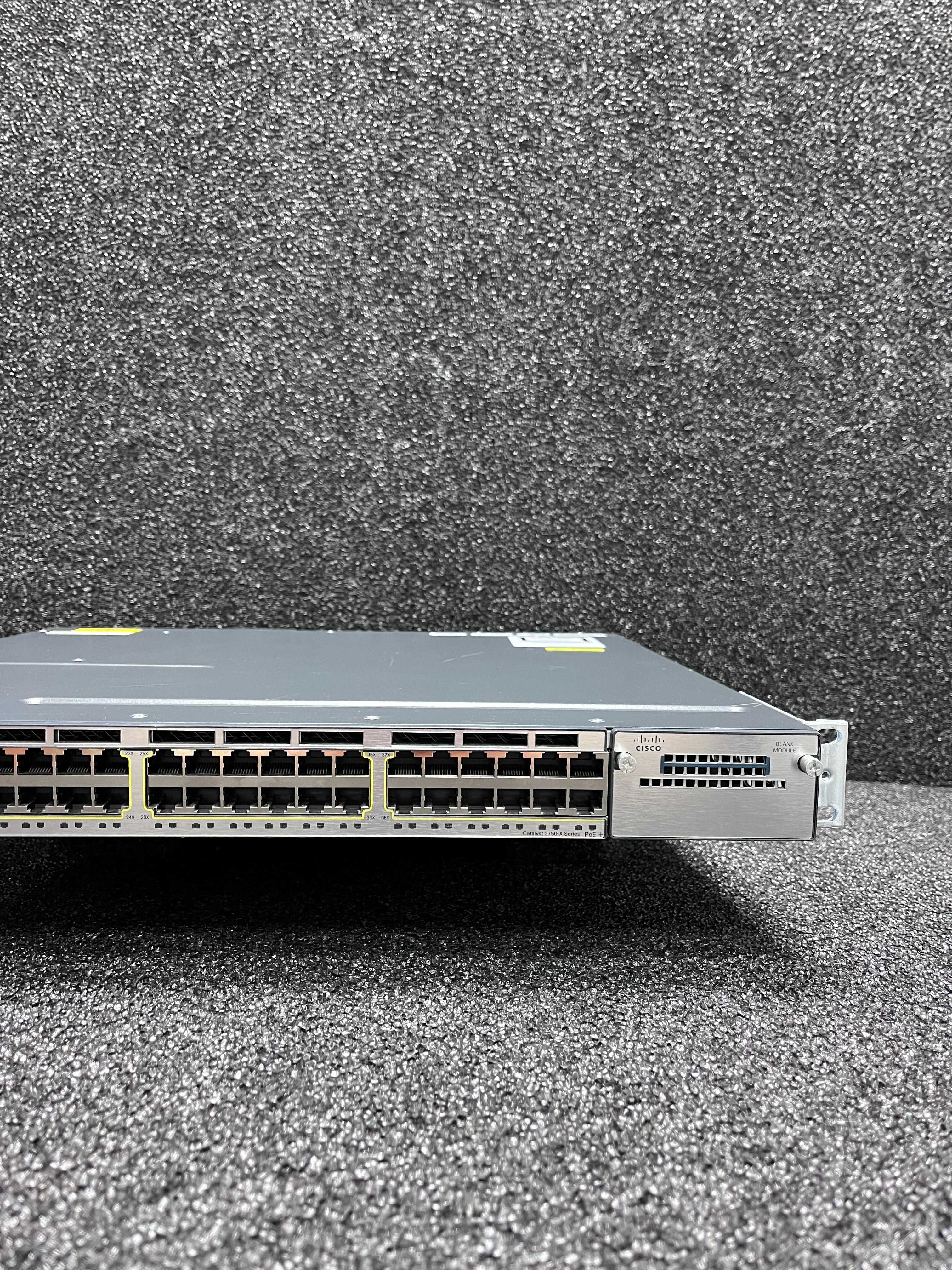 Комутатор Cisco WS-C3750X-48PF-S - Юнісфера