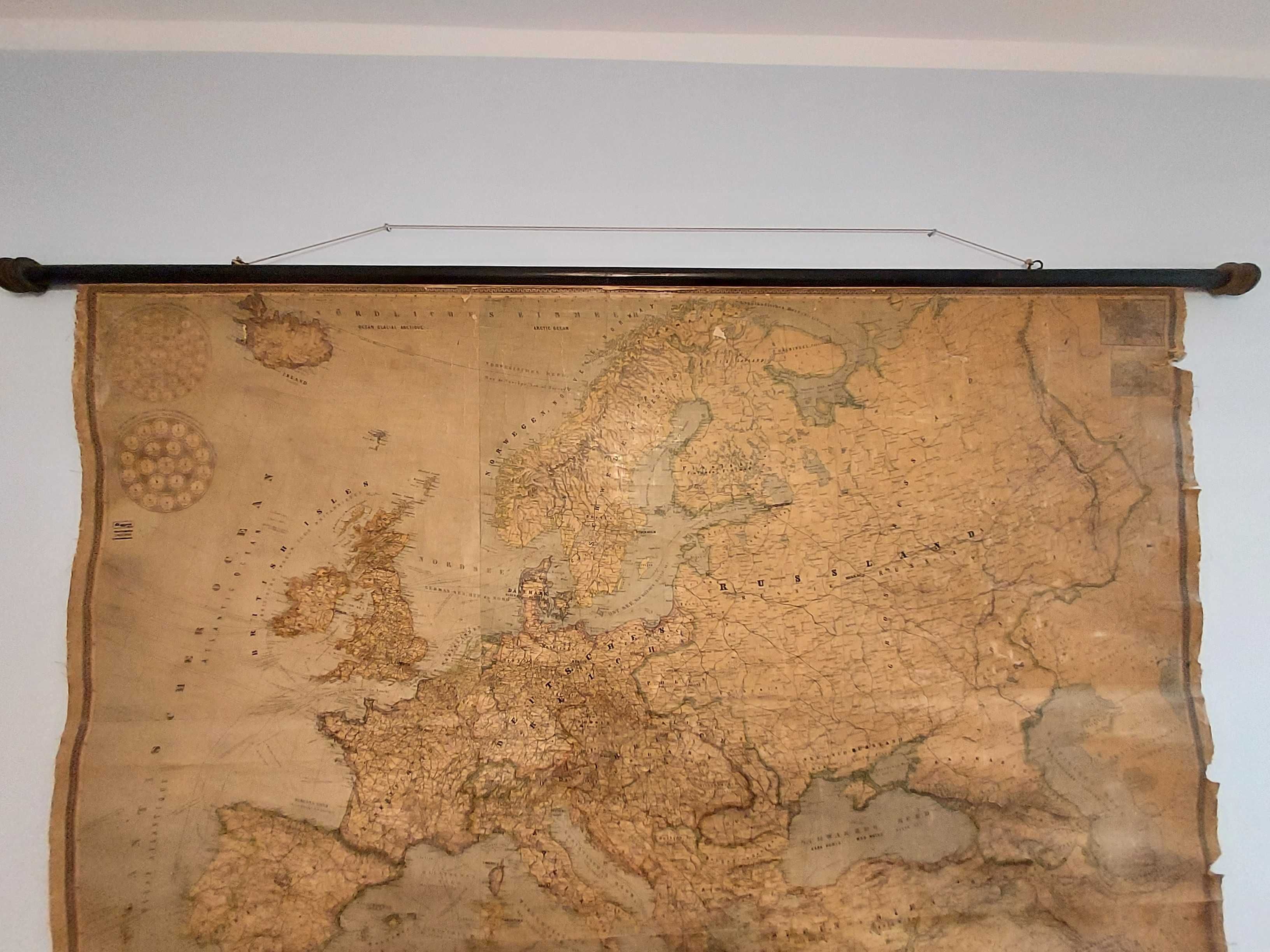 Mapa - 140 letnia