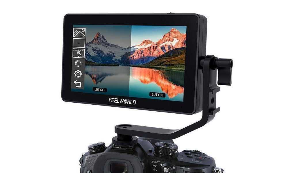 FeelWorld F6 PLUS 5.5" сенсорний накамерний монітор