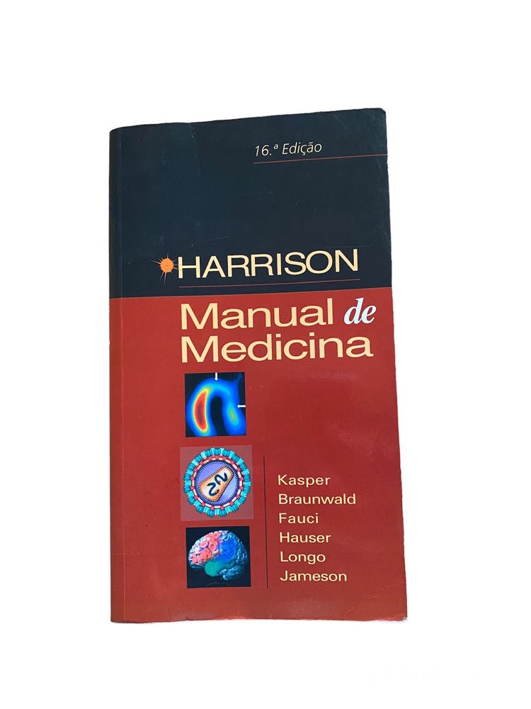 Livro Harrison manual de medicina interna 16 ed