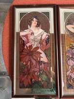 Conjunto de 4 quadros