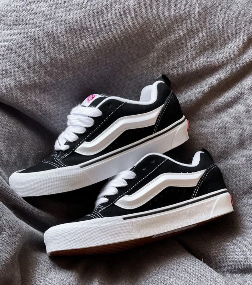 Vans KNU skool black, ванси жіночі та чоловічі