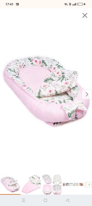 Kokon niemowlęcy do łóżeczka