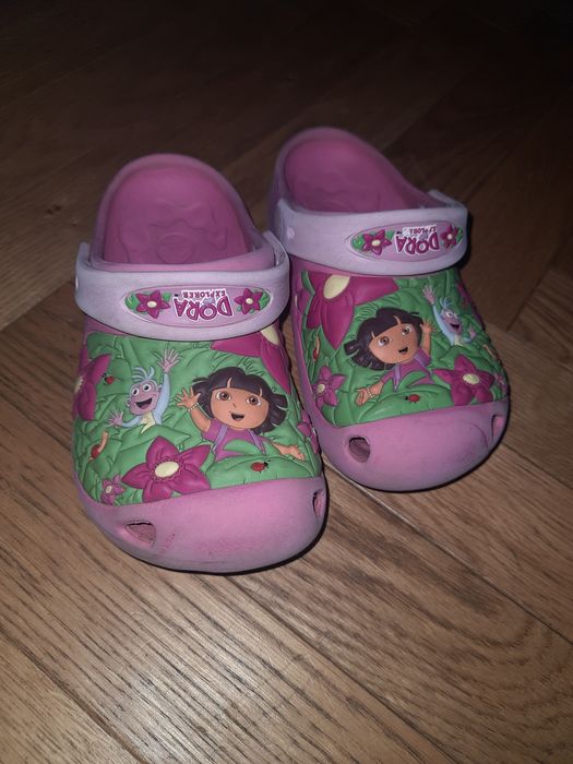 Różowe Crocs dziecięce Dora r. C10 27-28