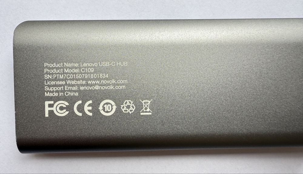 Travel hub usb c