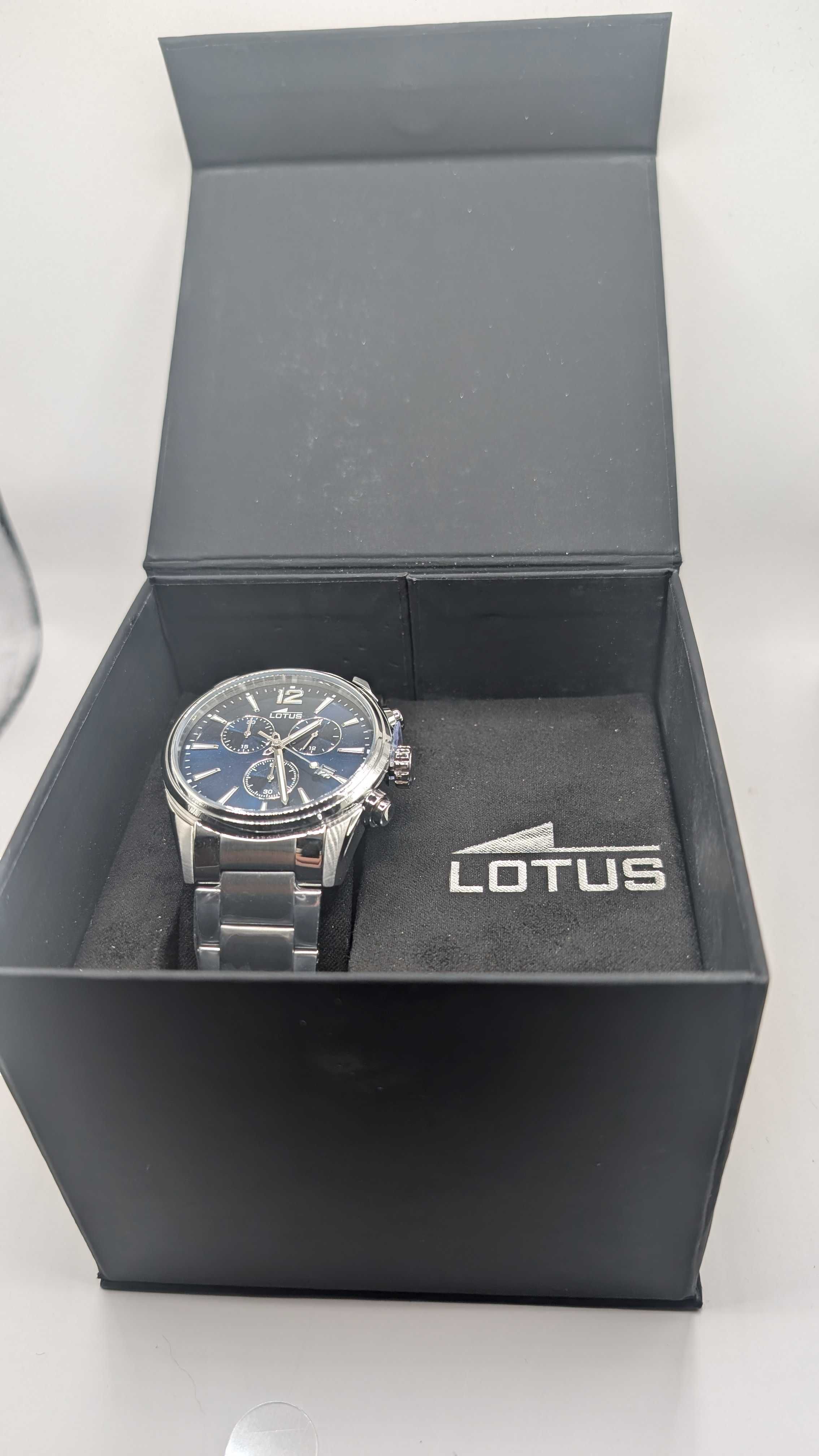 Zegarek męski Lotus 18690/1 Chronograph, idealny stan