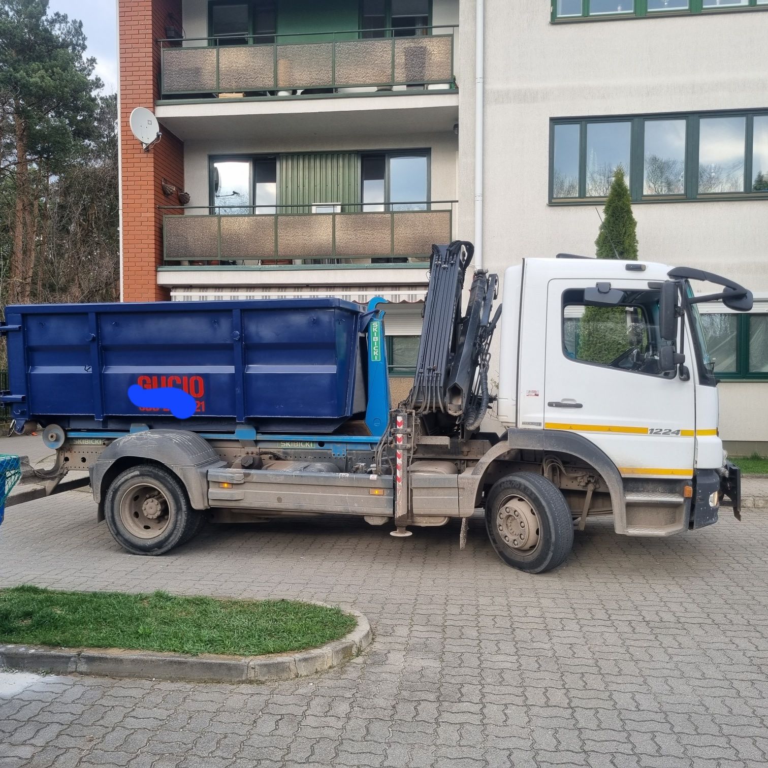 Wywóz odpadów kontenery worki Big Bag