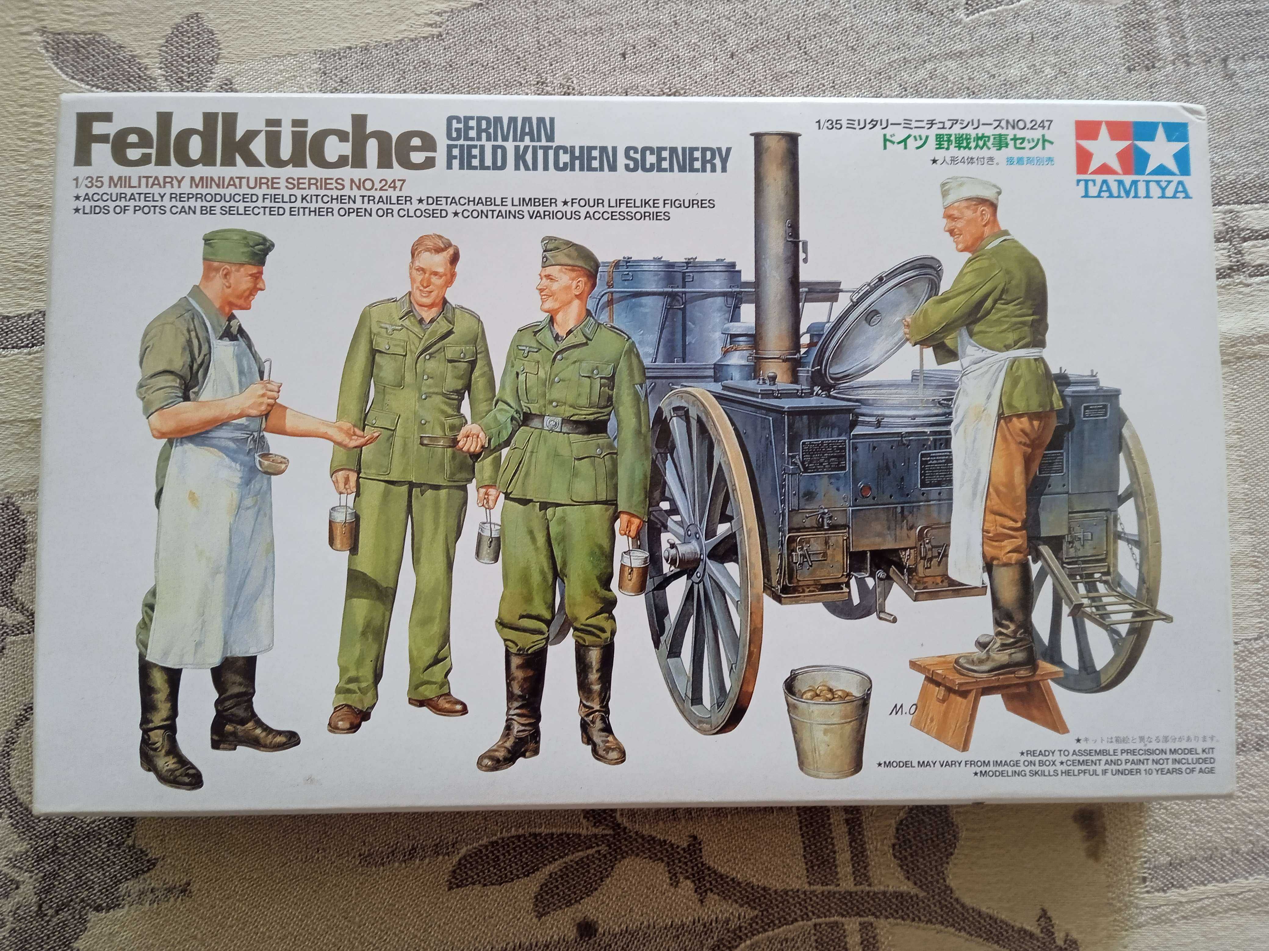 Model Tamiya Feldküche – Niemiecka Kuchnia Polowa 1:35