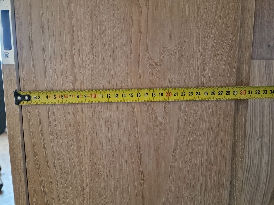 Drzwi wewnętrzne z ościeżnicą DRE Finea na otwór 80cm, plus klamki itd