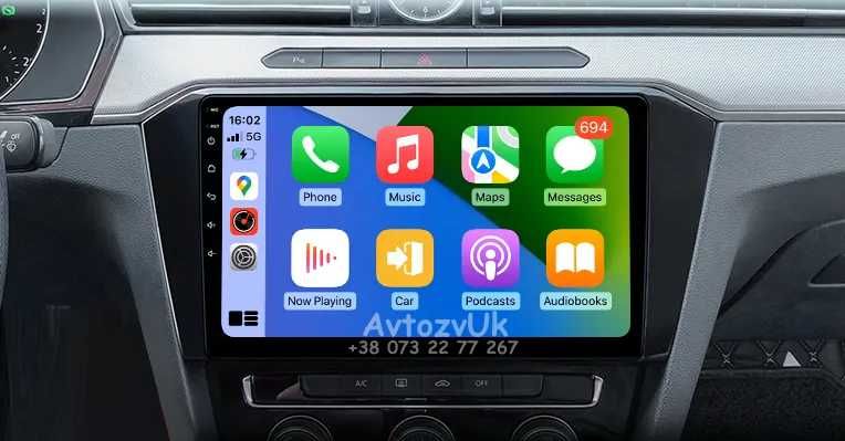 Магнитола PASSAT B8 Volkswagen VW Пассат В8 CC USB CarPlay Android 14