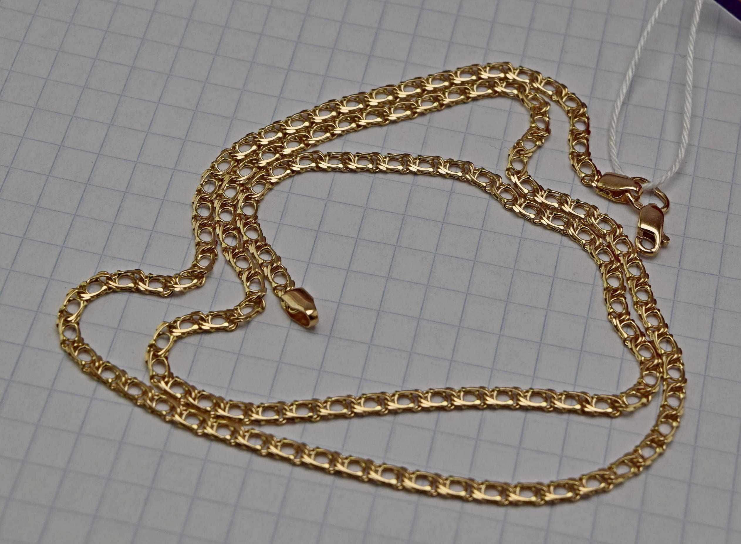 Золотая цепочка цепь Золотий ланцюг 6,55 гр, 50 см Золото 585