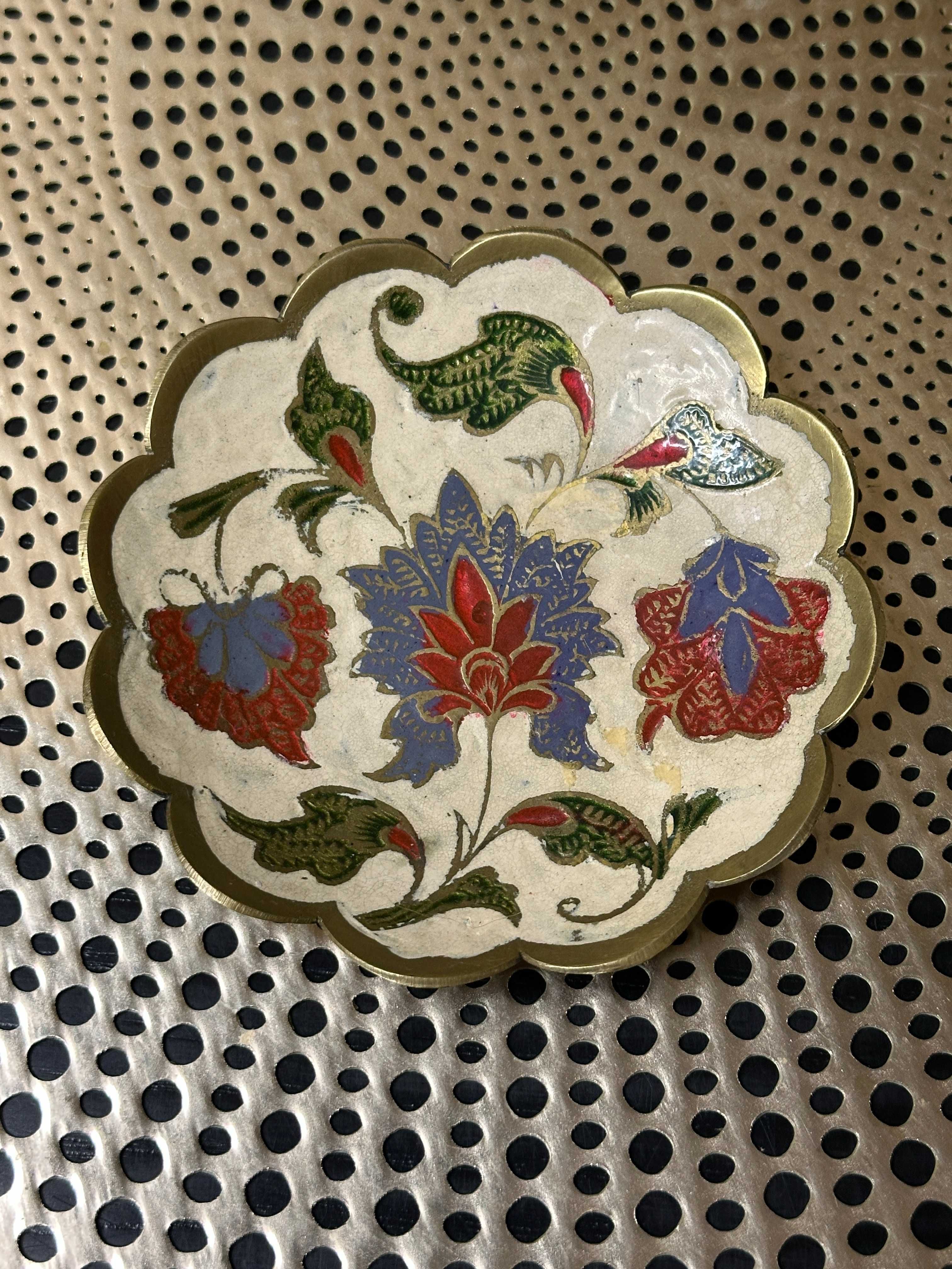 Conjunto latão trabalhado