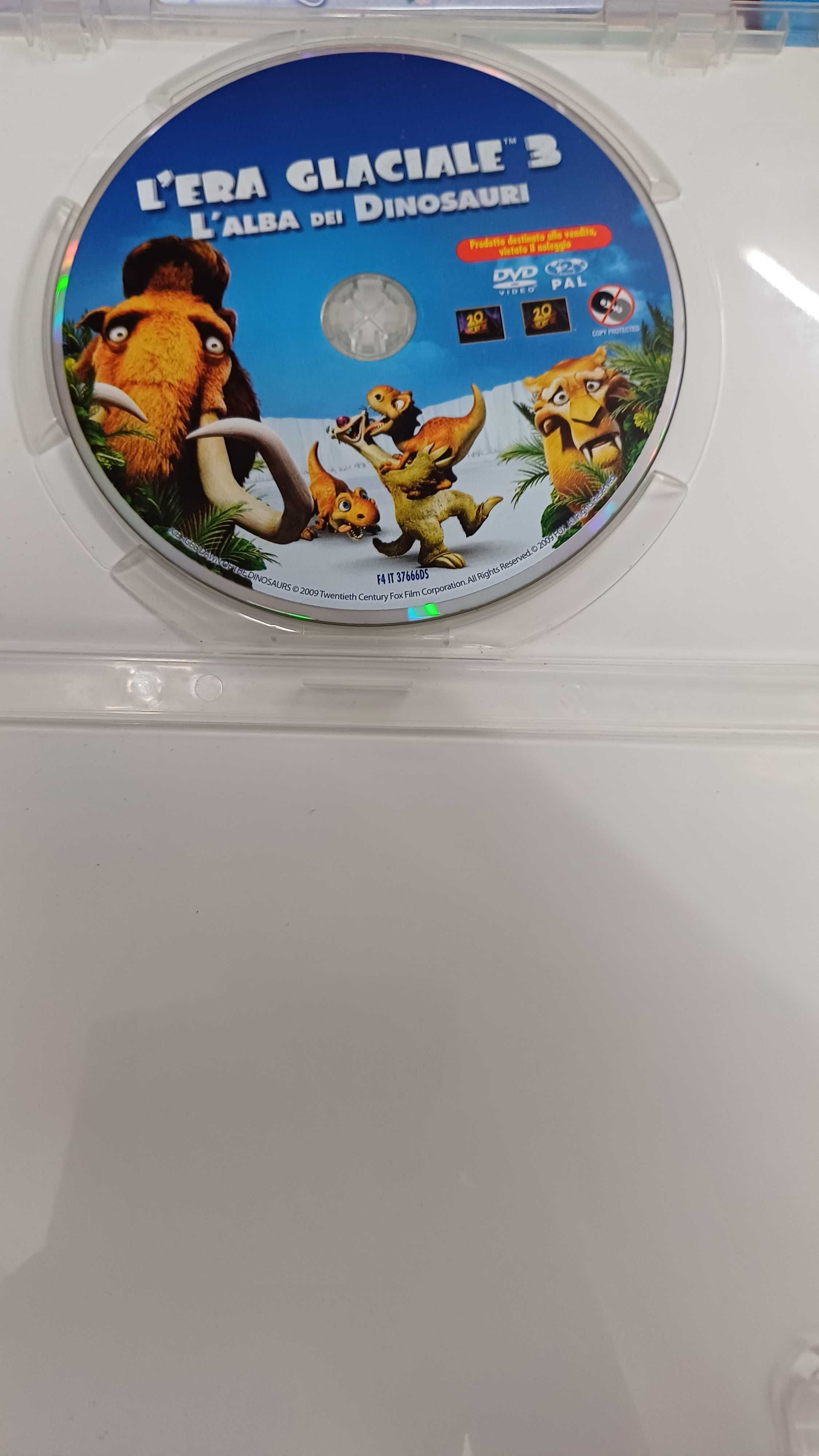 DVD Epoka Lodowcowa 3, po włosku i po angielsku, bez polskiego