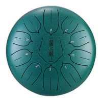 Hluru THL11-10Malachite - lotus Tonque Drum