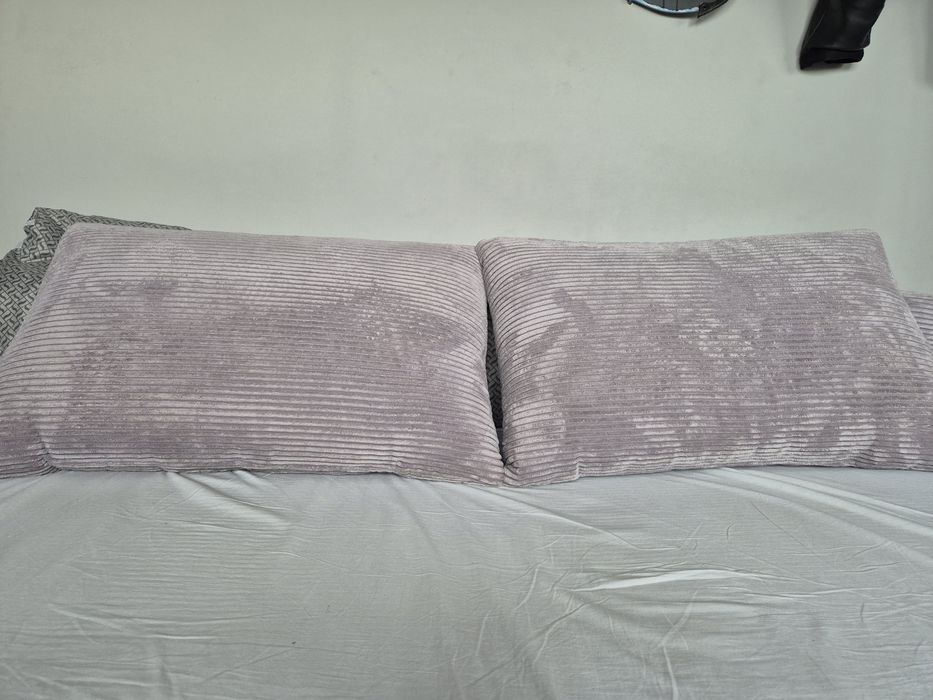 Poduszki ozdobne nowoczesne szare duże