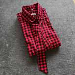 Koszula slim Włóczanka flanelowa