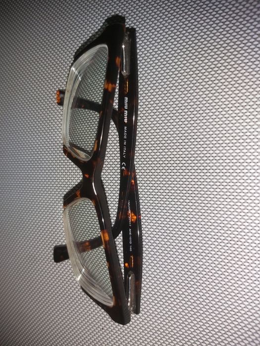 Okulary korekcyjne Miu Miu oprawki ciemne