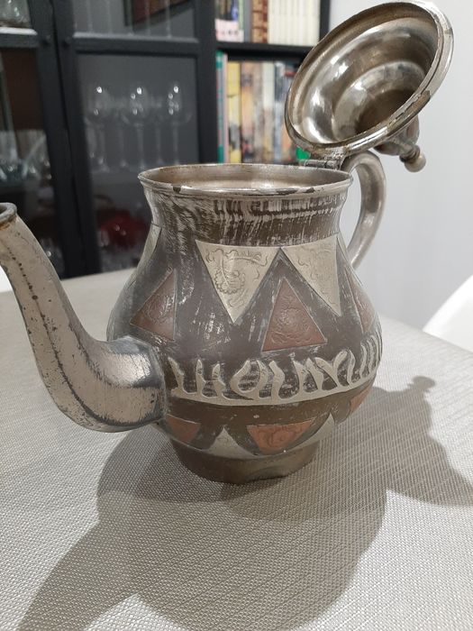 Bule de Chá antigo decorativo de Martocos