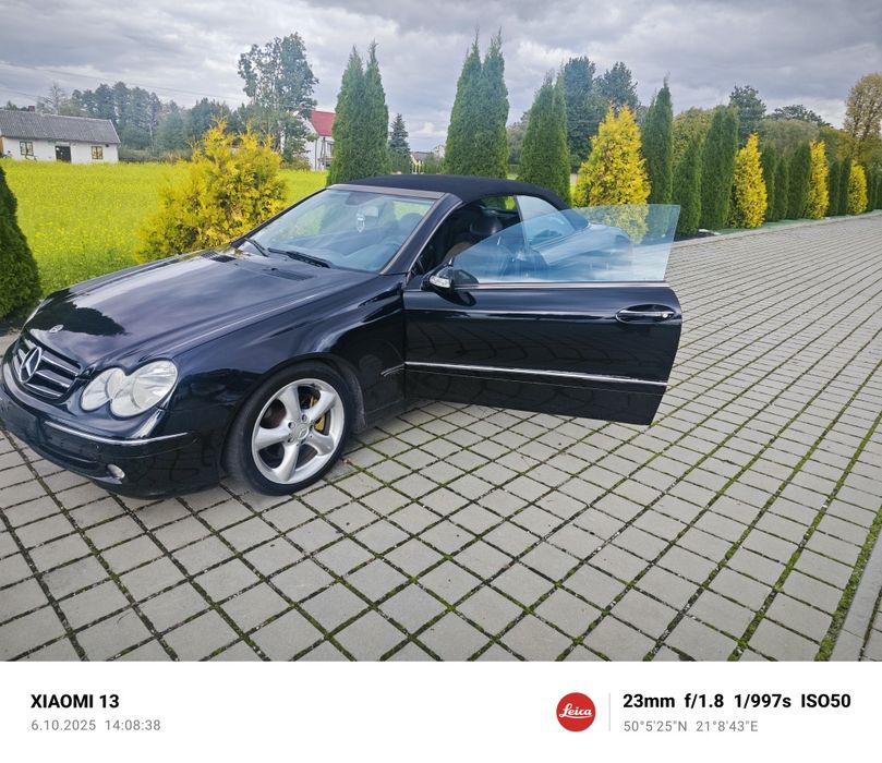 Okazja sprzedam Mercedes CLK 2.6 benzyna z LPG  cabrio