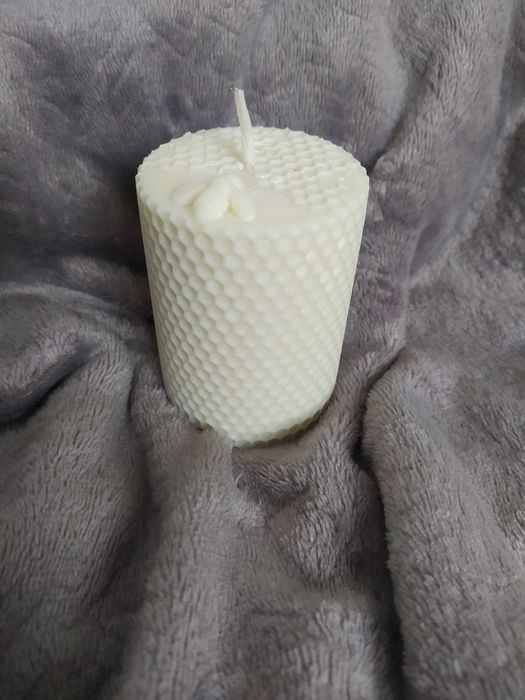 świeczka sojowa walec pszczółka