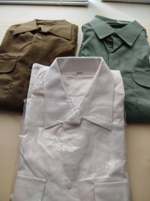 Сорочки офіцерські різні