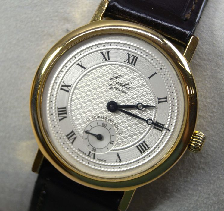 EMKA GENEVE zegarek naręczny mechaniczny, SWISS MADE, PRL