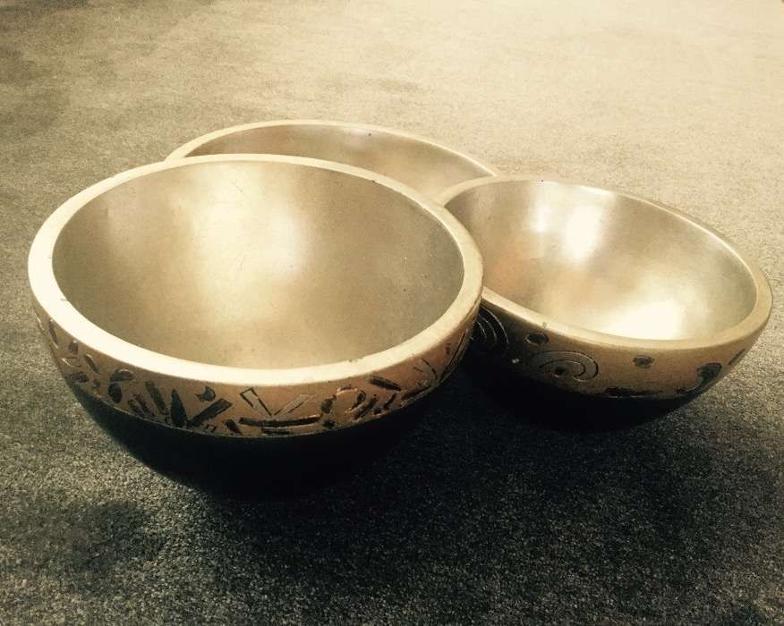 Taça decoração Lam lee folha