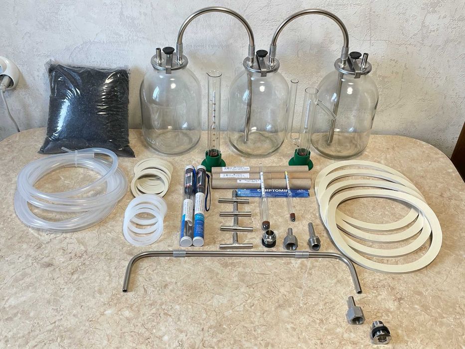 Сухопарники - барботеры есть с разными трубками на крышке 10-12-14-16