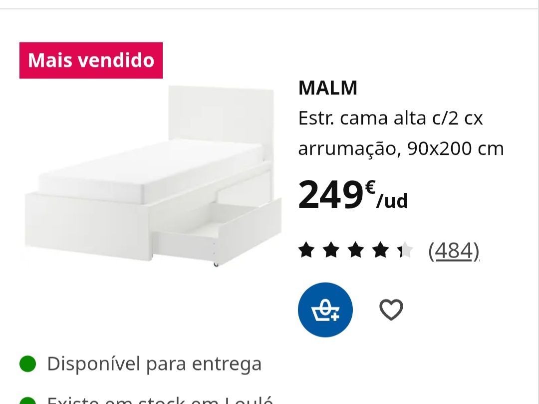 Cama de solteiro