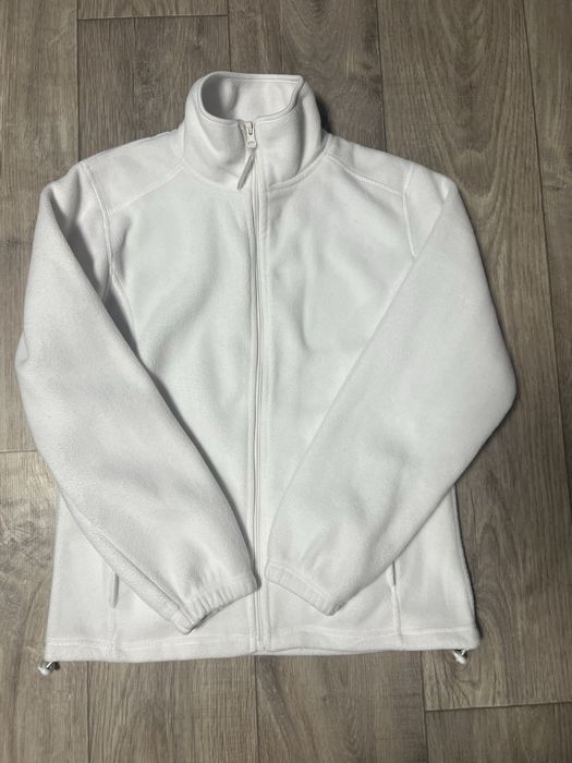 Фліска флісова кофта біла медична