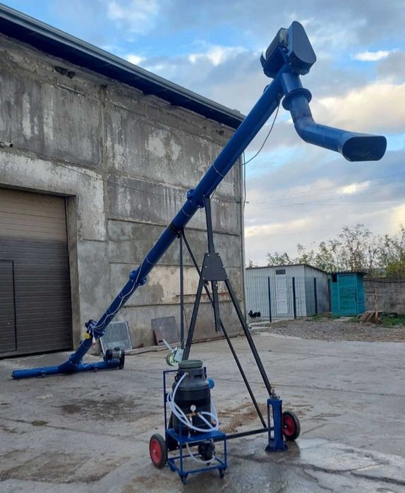 Шнековый навантажувач 159 мм*8 м,підборщик, шнековий погрузчик зерна