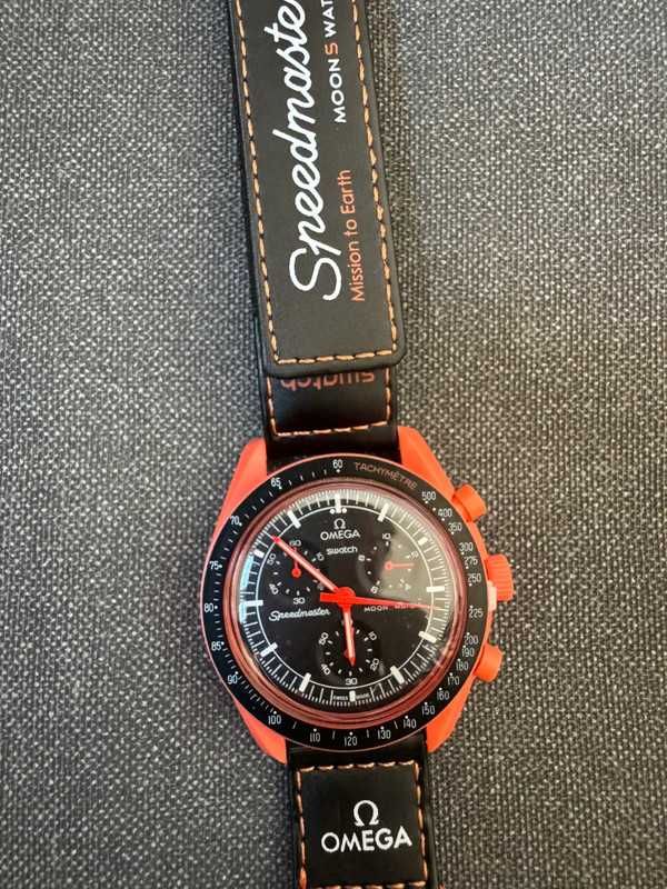 Omega x Swatch Lava SO33O100 Gwarancja Najniższej Ceny