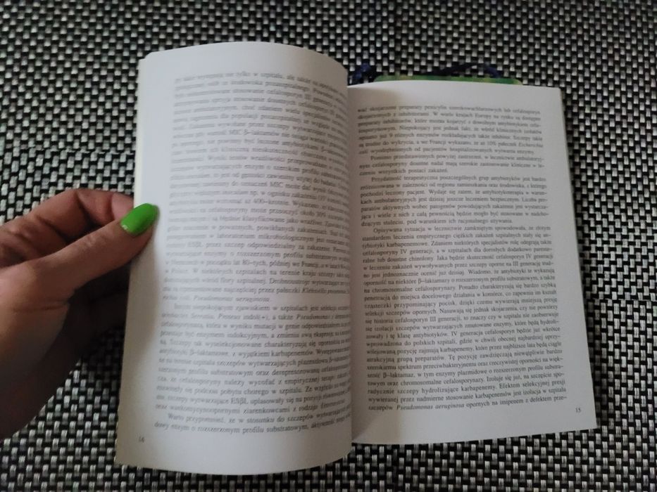 Książka przewodnik antybiotykoterapi