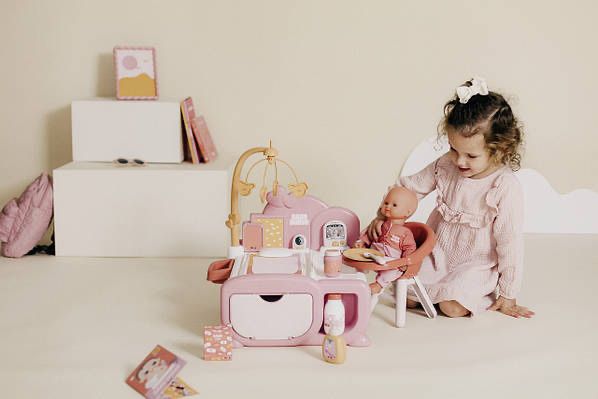 Ігровий центр Smoby “Бебі Ньорс. Терракотова пудра. Дитяча кімната”