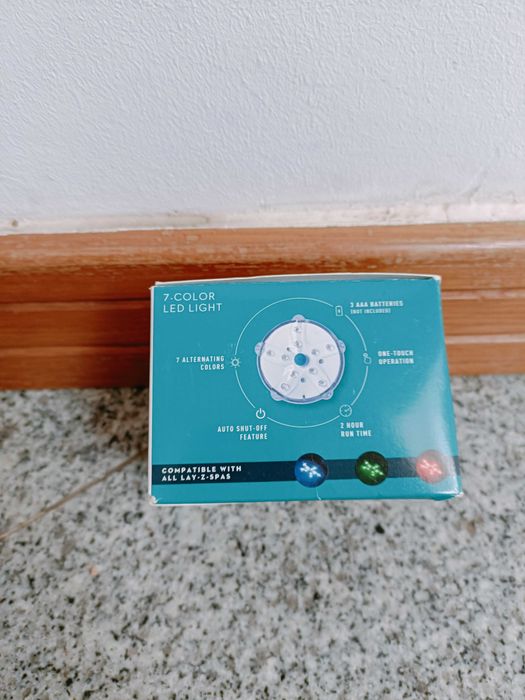Luz LED para spa Bestway. 7 cores. NOVO.