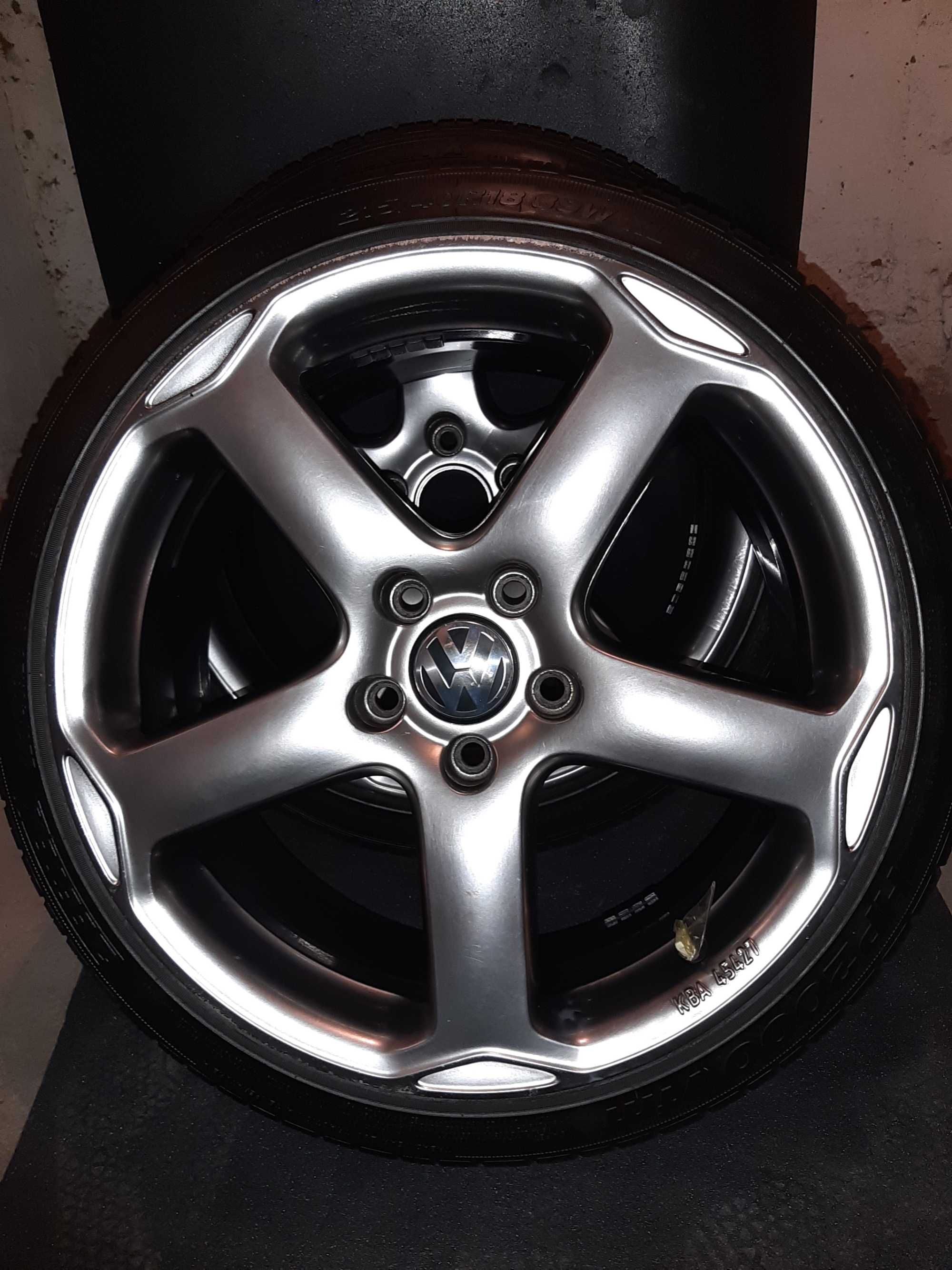 Koła - Felgi aluminiowe VW R-Line -  18 cali 5x112 8x18 et 50