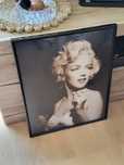 Plakat Marlin Monroe czarno biały w ramce