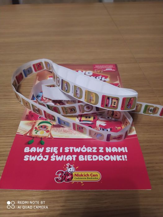 Naklejki gang biedroniaków 80 szt