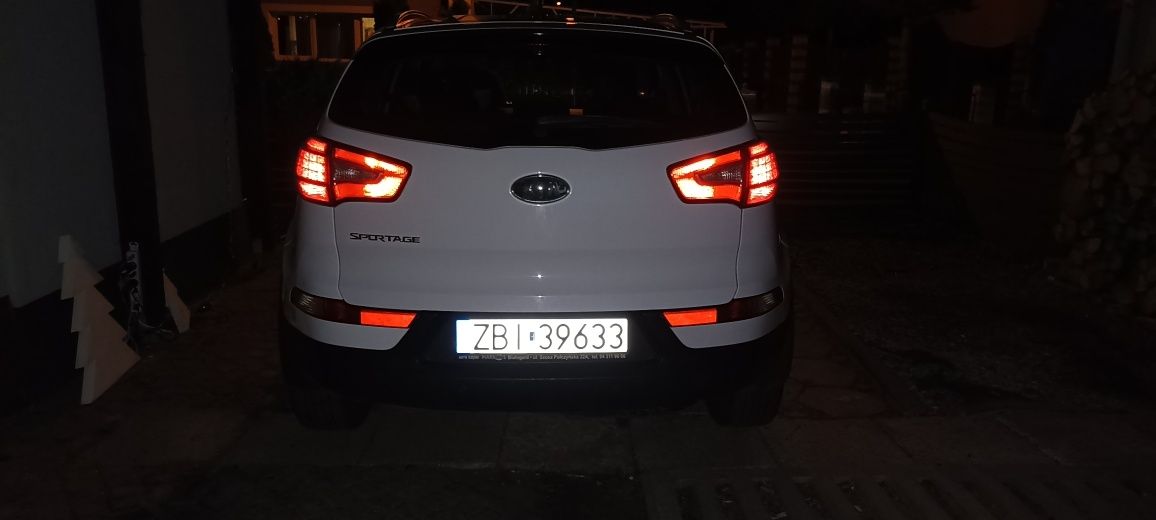 Lampy w klapę Kia sportage III  przerobione!!!