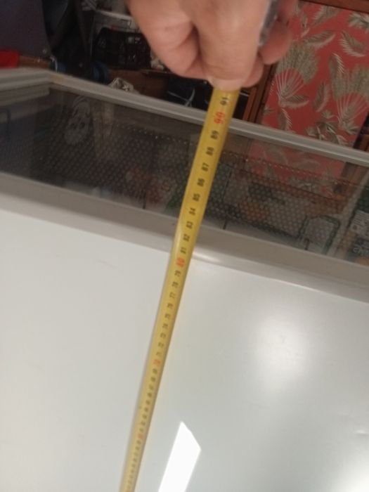 Arca horizontal com vitrine