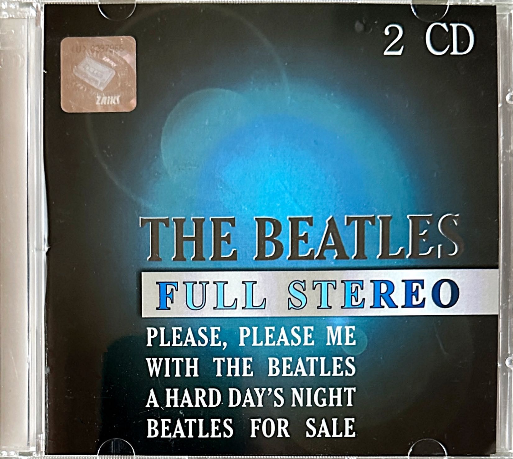 The Beatles Full Stereo cztery pierwsze albumy wydane na dwóch CD