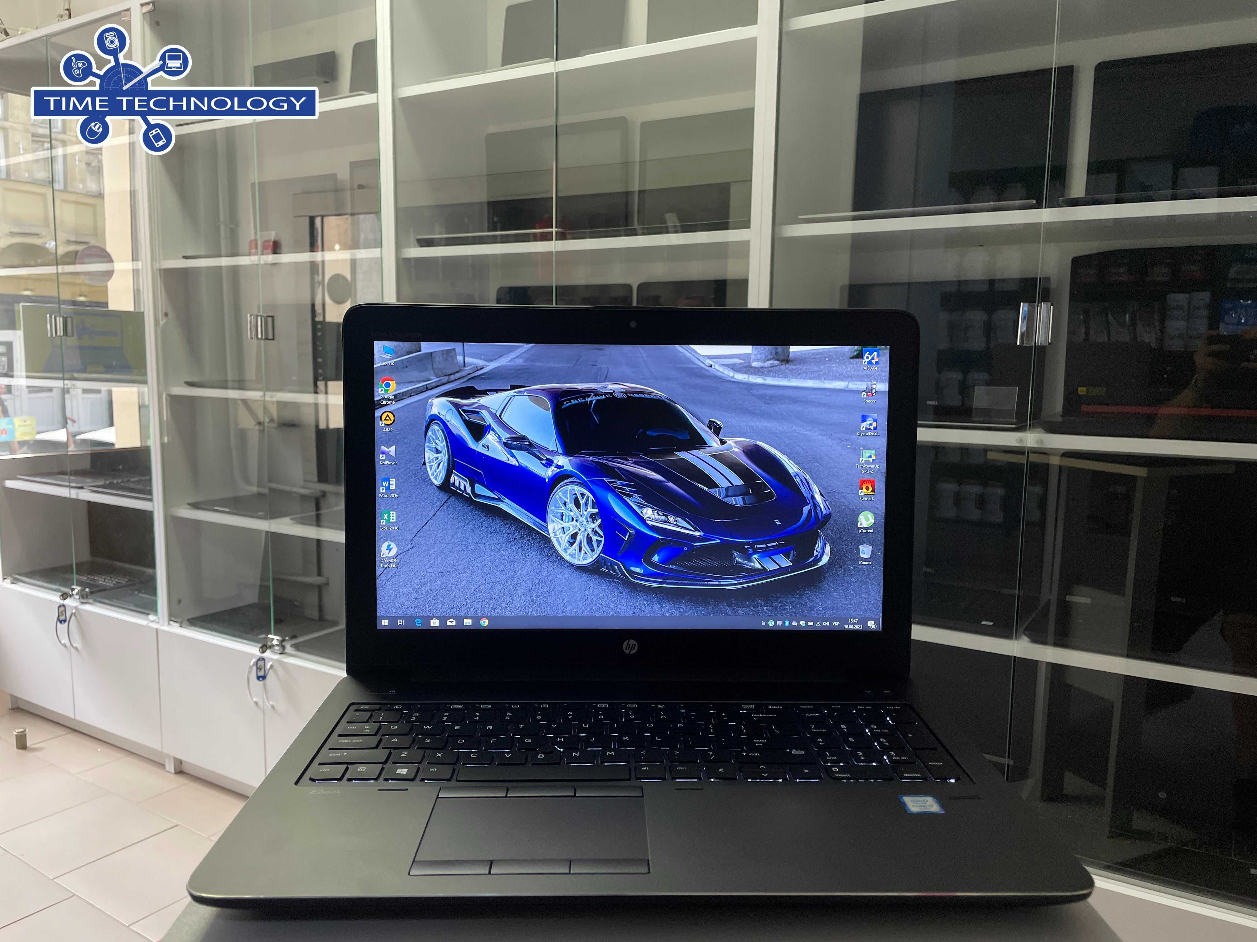 Ноутбук HP Zbook 15 G3 [i7 HQ] NVIDIA 4 GB [FULL] SSD на Куліша 22