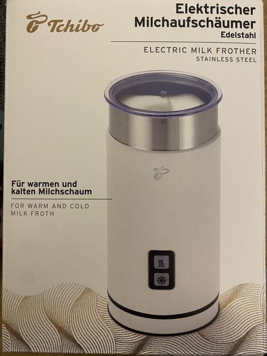 Nowy, nieodpakowany spieniacz do mleka marki TCHIBO