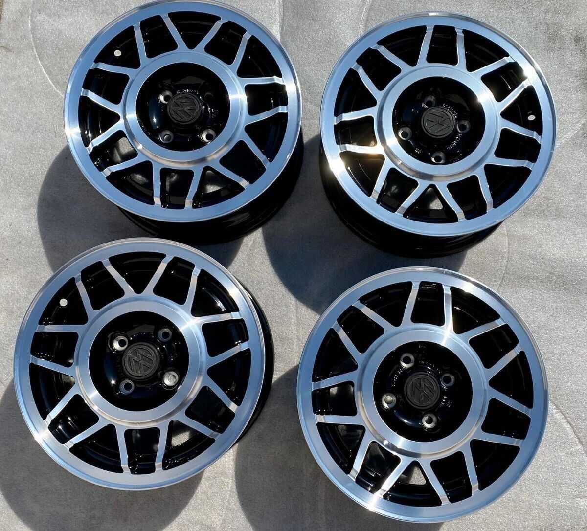 Felgi VW AVUS SNOWFLAKE 14 6J 4X100 Golf mk 1 2 Corrado Jetta Rant