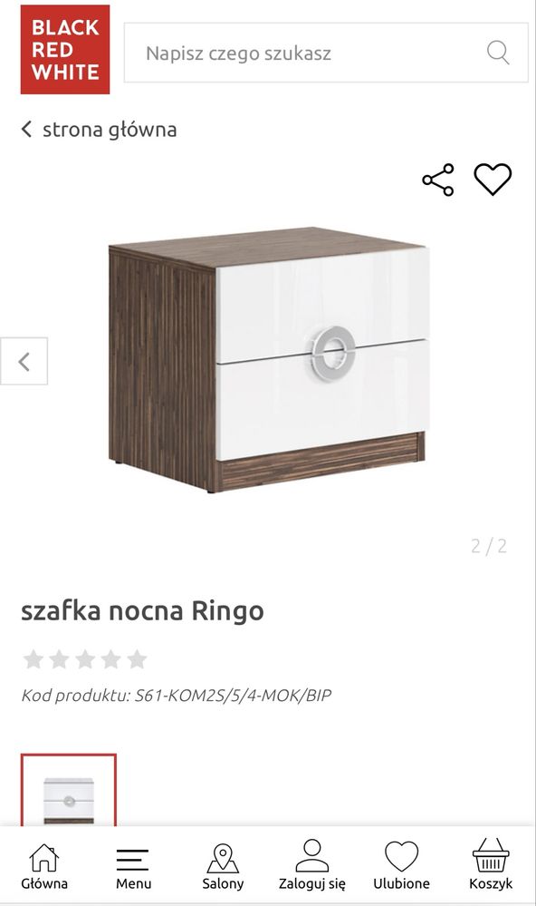 Szafka nocna brw