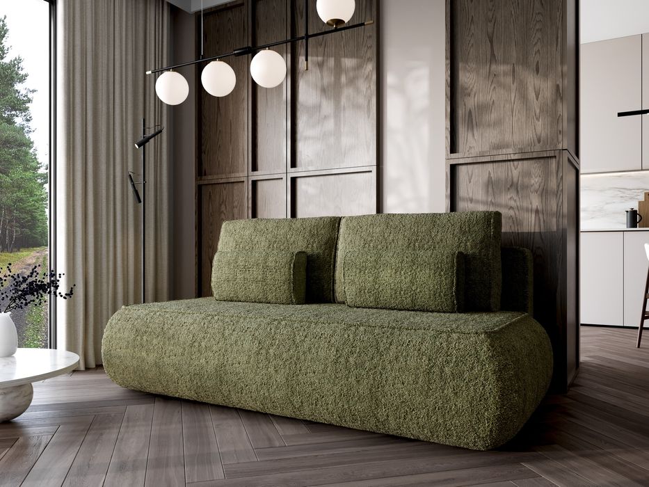 Sofa rozkładana prosto od producenta Baranek boucle