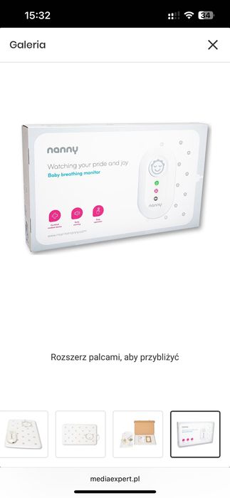 Monitor oddechu NANNY BM-02